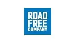 Blue square logo with 